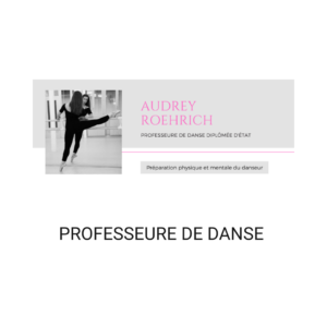 PROFESSEURE DE DANSE